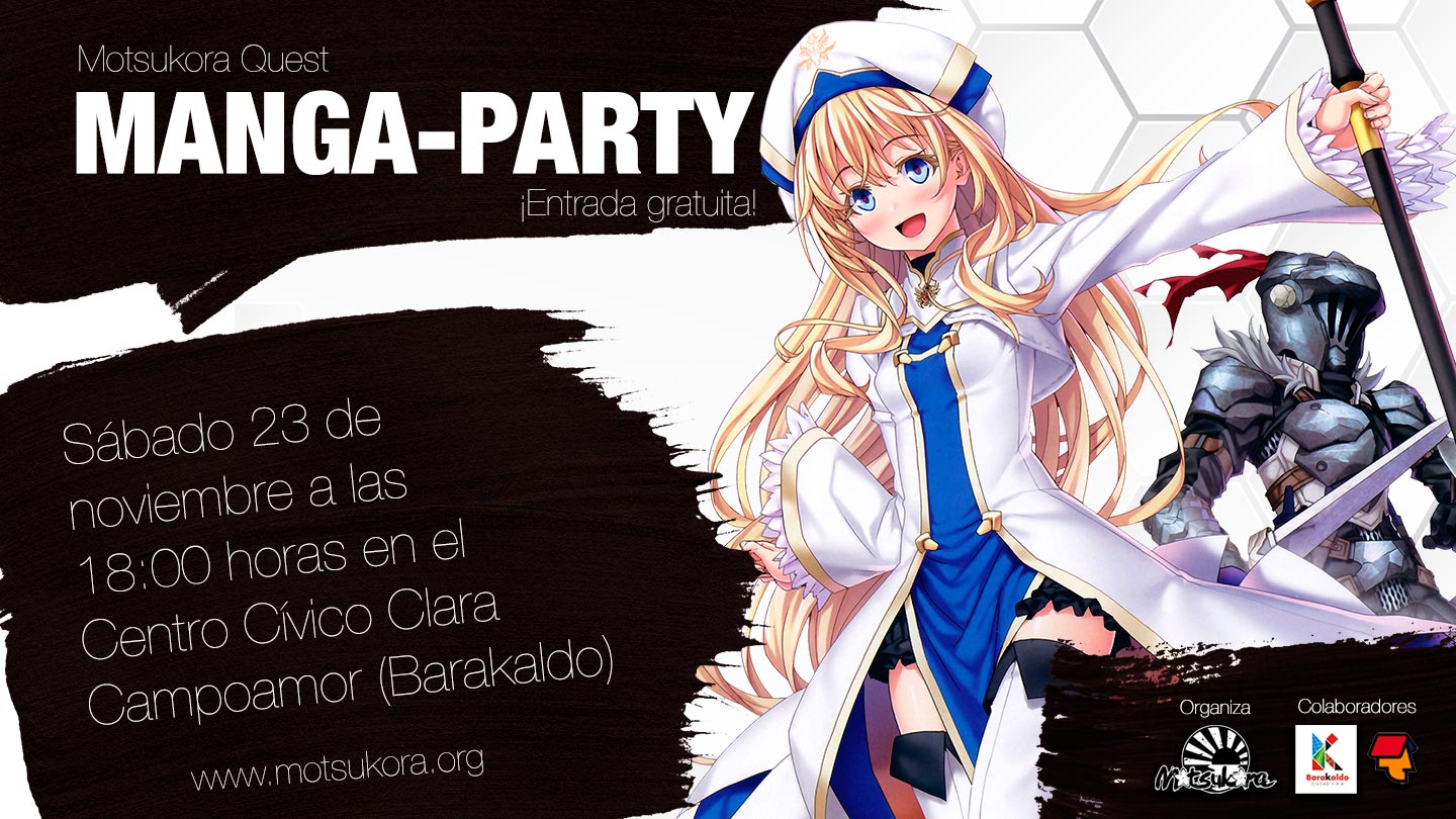 Cartel Manga-Party Noviembre 2019